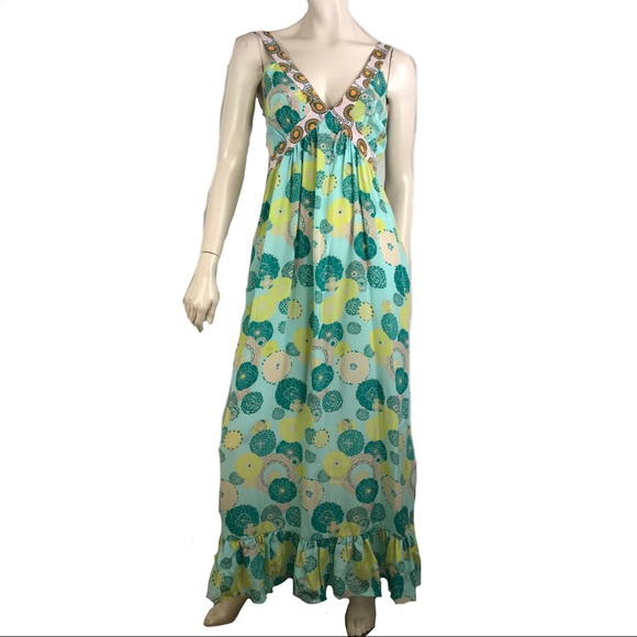 Hanna G. Dresses & Skirts - Hanna G Dress Maxi Sundress Silk Sundress